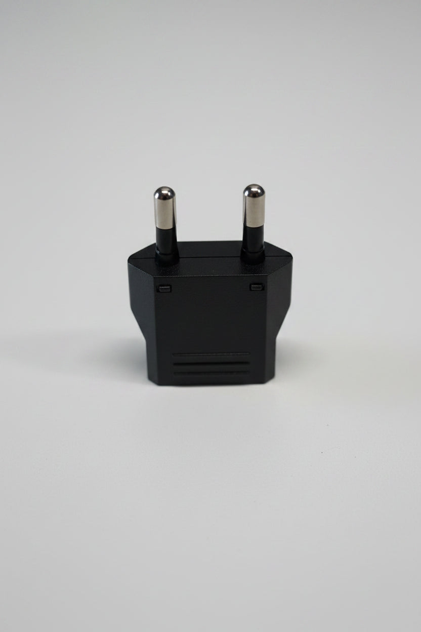 Adaptador 16A Enchufe Americano a Nacional 4,8mm Negro