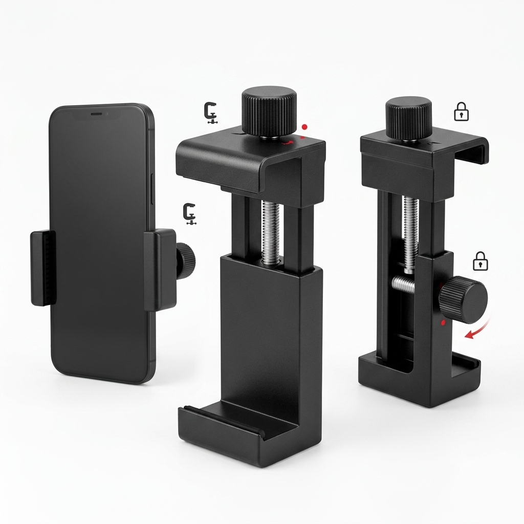 Soporte Universal Vamson para Celular Trípode y Correa de Pecho
