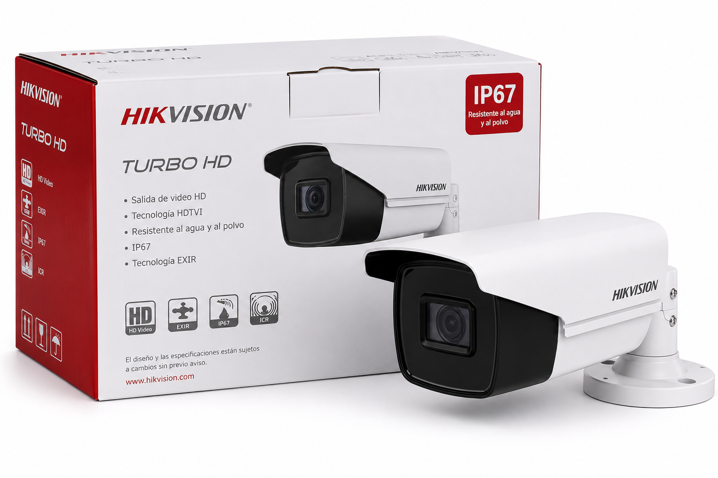 CÁMARA BULLET HIKVISION DS-2CE19D3T-IT3ZF