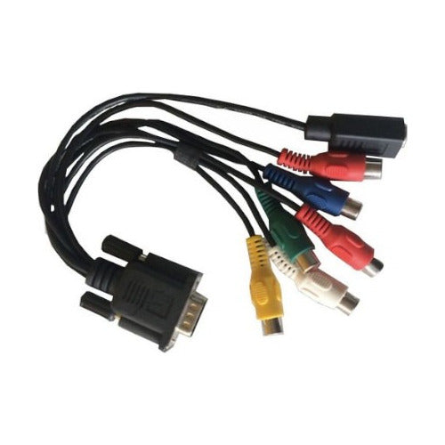Adaptador Vga A 3rca+video 6+1 (cable) Ulink