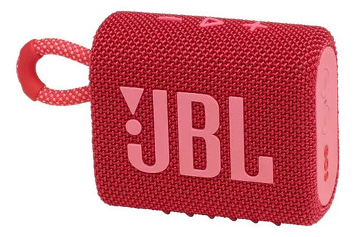 Parlante JBL Bluetooth Jbl Go 3 Rojo/ Azul / Negro / Gris