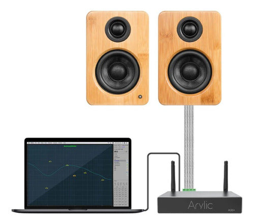 Mini Amplificador De Sonido Arylic Wifi A30+ 30w X 2