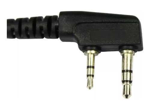 Auricular de 2 conectores con micrófono y PTT - 5