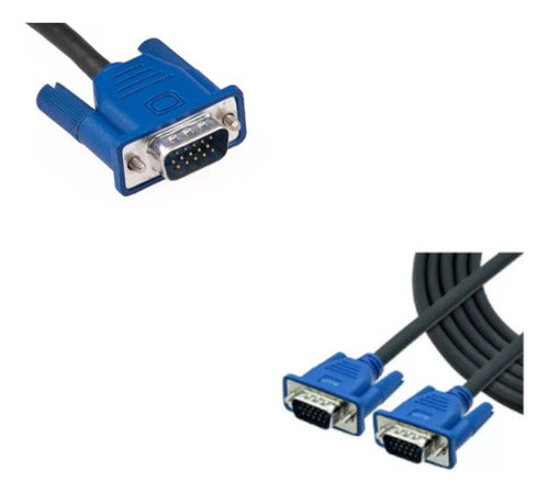 Cable Vga 1.8 Metros Macho Macho Ulink