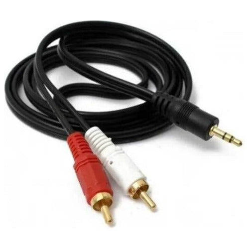 Cable De Audio Rca A Jack 3.5mm Ulink Largo: 5 Metros