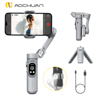 AOCHUAN Smart X - Gimbal - Estabilizador de Mano 3 Ejes