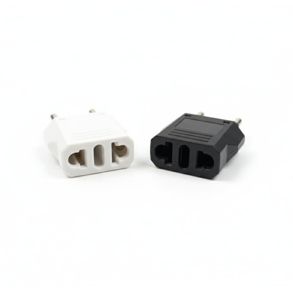 Adaptador de Enchufe Universal EE. UU./Israel/KR/BR a Euro – Convertidor de Viaje