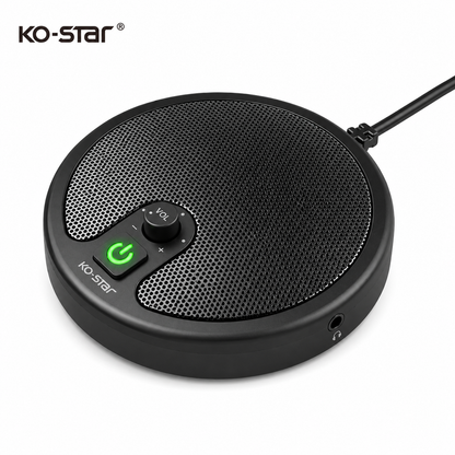 Micrófono de Conferencia USB KO-STAR M-500 – Omnidireccional para Reuniones, Grabación y Videoconferencias