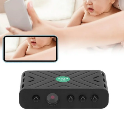 Mini Cámara WiFi Espía con Grabación HD y Visión Nocturna – Compatible con App V380PRO