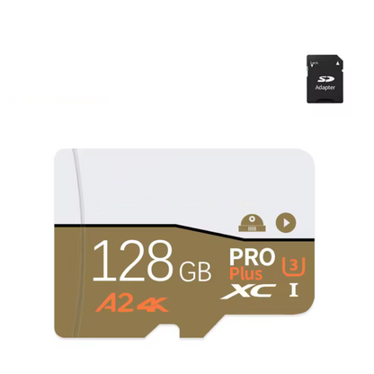 Tarjeta de Memoria MicroSDXC Genérica Pro Plus UHS-I U3 V30 – Alta Velocidad para Foto y Video