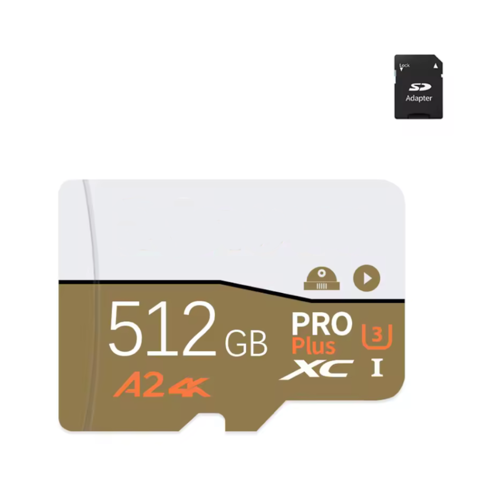 Tarjeta de Memoria MicroSDXC Genérica Pro Plus UHS-I U3 V30 – Alta Velocidad para Foto y Video