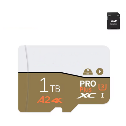 Tarjeta de Memoria MicroSDXC Genérica Pro Plus UHS-I U3 V30 – Alta Velocidad para Foto y Video