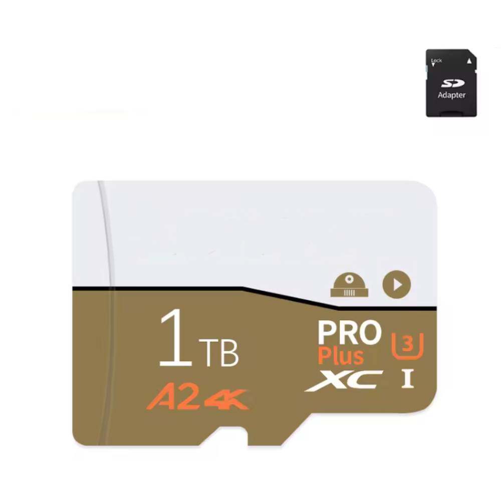 Tarjeta de Memoria MicroSDXC Genérica Pro Plus UHS-I U3 V30 – Alta Velocidad para Foto y Video