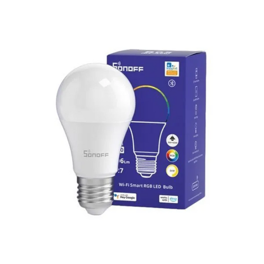 Ampolleta LED Inteligente SONOFF RGB B05-B-A60 con Control de Color y Temperatura