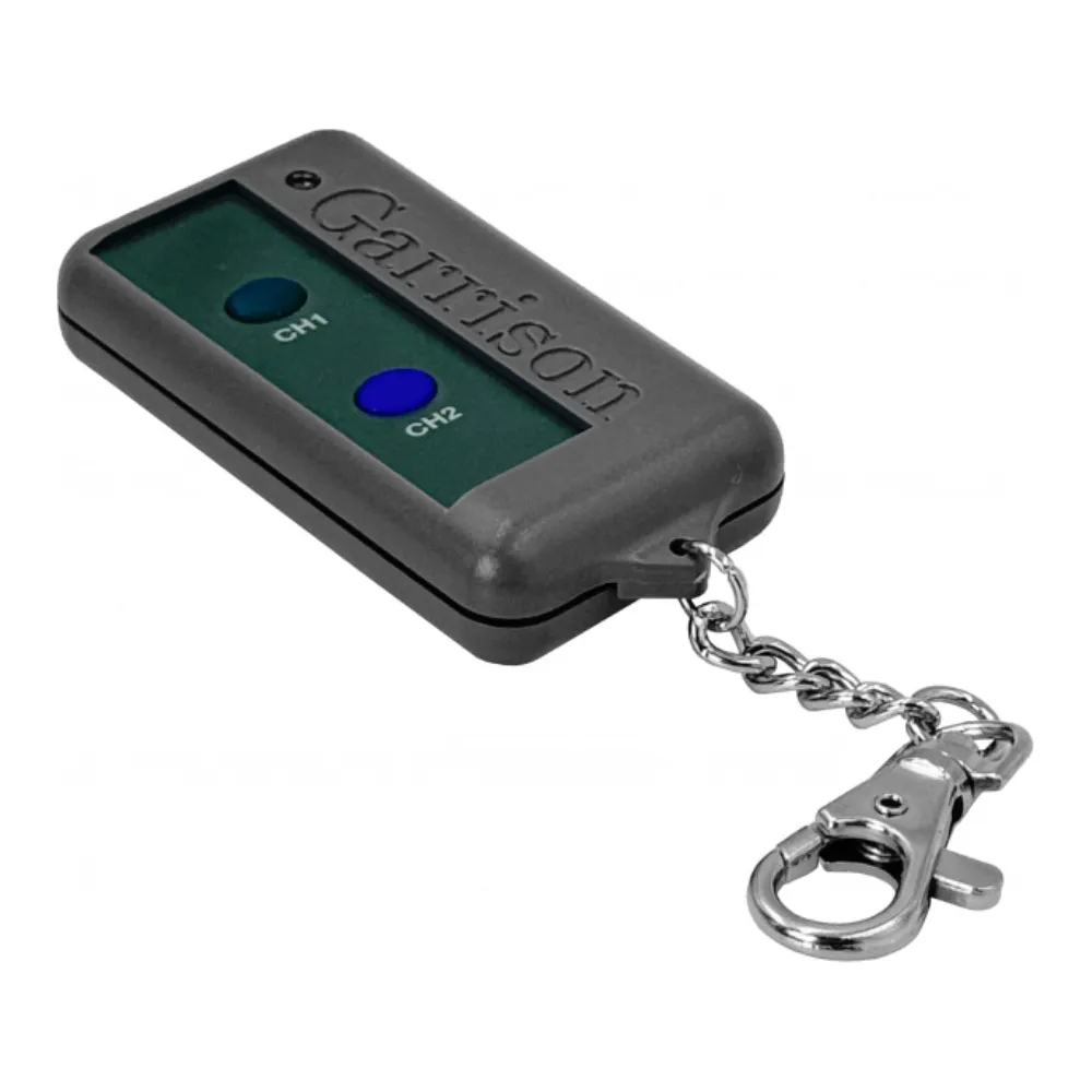 Garrison Compatible Remote Control Remoto 2 Canales GARRISON LK-102P-RD para Portones y Alarmas ...