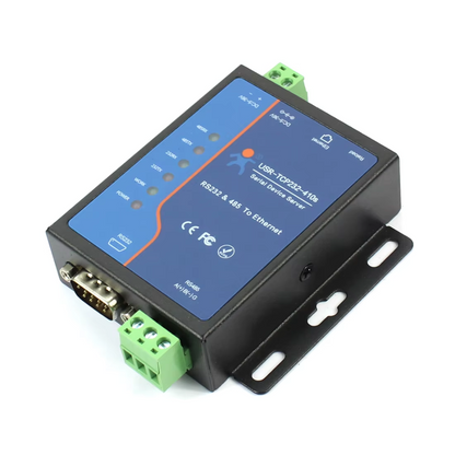Convertidor Industrial USR-TCP232-410S RS232 RS485 a Ethernet