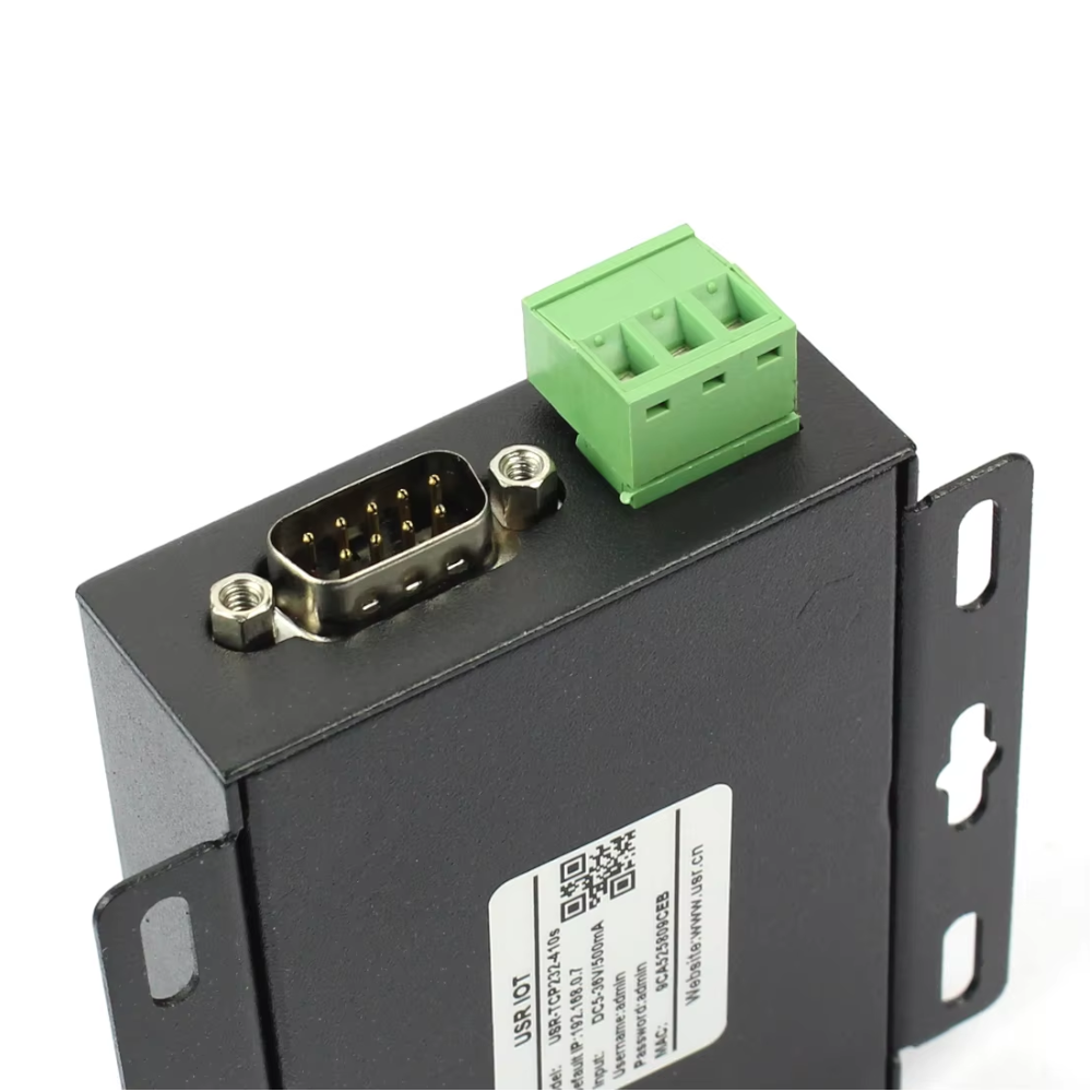 Convertidor Industrial USR-TCP232-410S RS232 RS485 a Ethernet