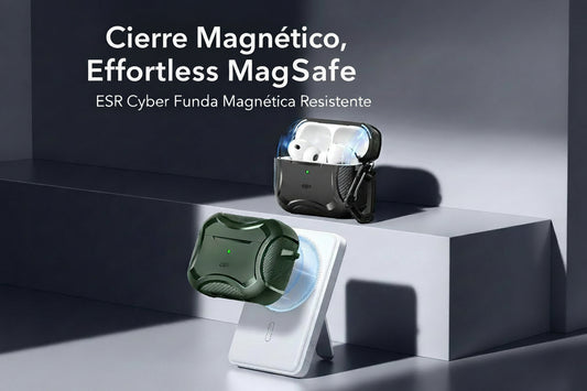 Funda AirPods Pro 3 2025 MagSafe Antigolpes con Tapa Magnética