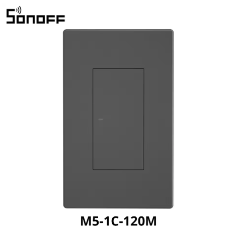 Interruptor de Pared Inteligente SONOFF M5-120 US Matter – 1/2/3 Botones, WiFi, Alexa y Google Home