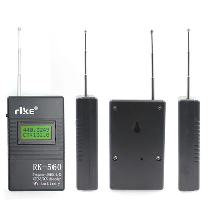 Frecuencímetro Digital RK560 - Mide Subtono DCS/CTCSS 50MHz-2.4 GHz