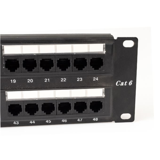 Patch Panel CAT6 de 48 Puestos