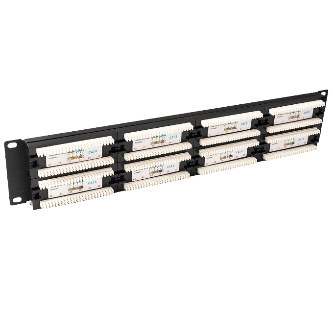 Patch Panel CAT6 de 48 Puestos