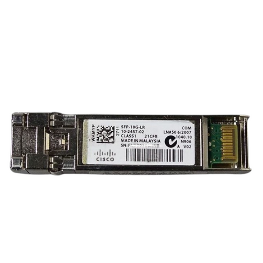 Transceptor Cisco SFP-10G-LR – 10GBASE-LR, LC Duplex, 1310nm, hasta 10km