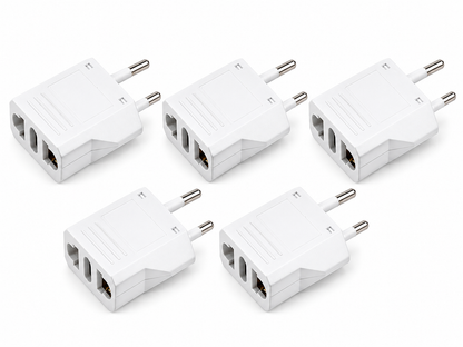 Adaptador de Enchufe Universal Americano a Nacional  – Convertidor de Viaje