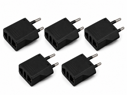 Adaptador de Enchufe Universal Americano a Nacional  – Convertidor de Viaje