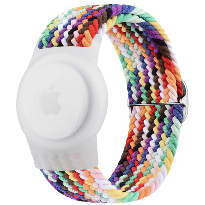 Pulsera de Nylon para Apple AirTag – Correa de Reloj Ajustable para Niños y Adultos