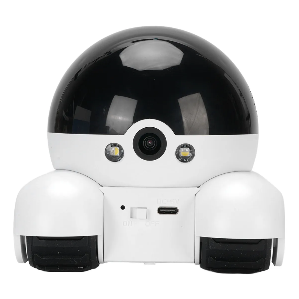 Cámara Robot IP LuxuGlow Doble Lente Full HD con Control Remoto y Audio