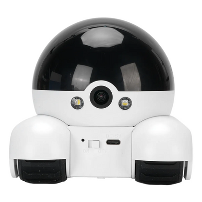 Cámara Robot IP LuxuGlow Doble Lente Full HD con Control Remoto y Audio