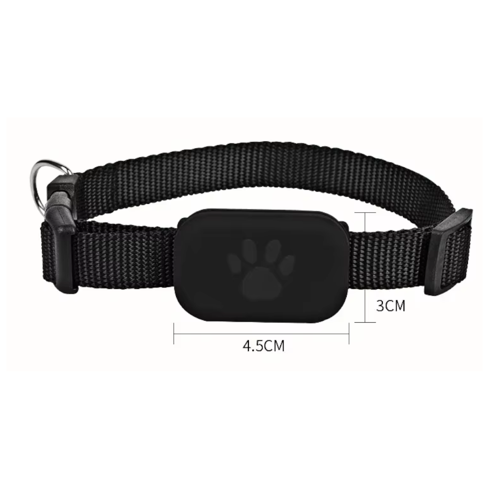 Collar GPS Antipérdida para Mascotas - Compatible con Apple Find My