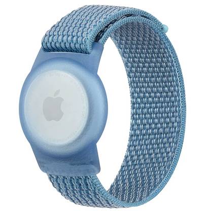 Pulsera de Nylon para Apple AirTag – Correa de Reloj Ajustable para Niños