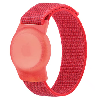 Pulsera de Nylon para Apple AirTag – Correa de Reloj Ajustable para Niños