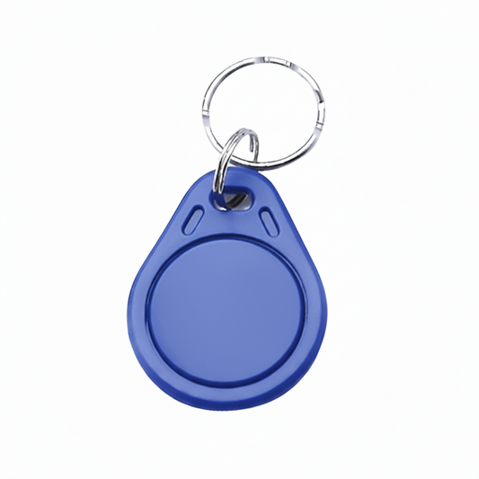 Llaveros RFID 13.56 MHz, 125 KHz Reescribible AZUL