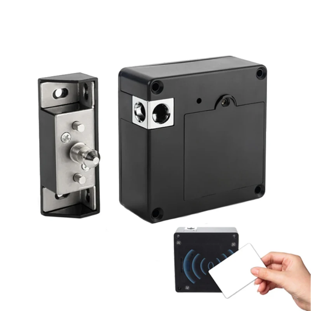 Cerradura Inteligente RFID para Cajones y Gabinetes - Invisible, Sin Llave, Fácil de Instalar