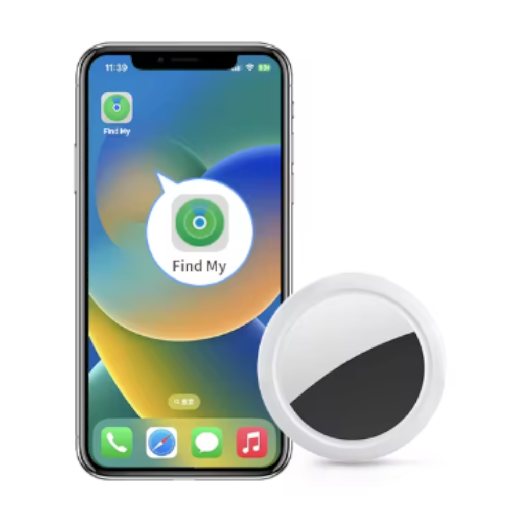 Rastreador Inteligente Bluetooth IPX5 – Compatible con Apple Find My para Llaves, Mascotas, Niños y Objetos Personales
