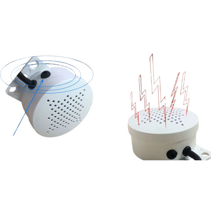 Altavoz y Micrófono Activo para Cámara IP – Audio Bidireccional DC12V IP66