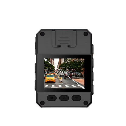 Mini Cámara Bodycam 4K HD Corporal Portátil con Pantalla IPS de 2" y Grabación 24H