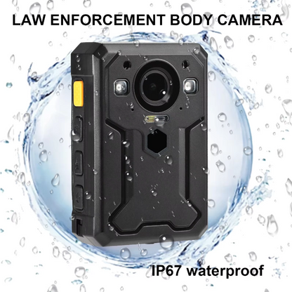 Cámara Corporal BC607 4G con GPS, Transmisión en Vivo y 17h Grabación