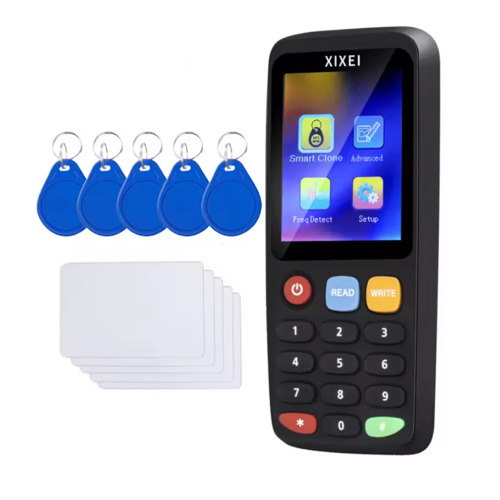 Lector y Copiador RFID/NFC X7 para Tarjetas de Acceso 125kHz y 13,56MHz