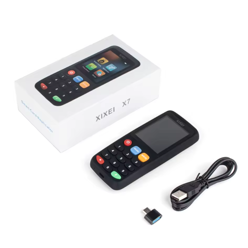 Lector y Copiador RFID/NFC X7 para Tarjetas de Acceso 125kHz y 13,56MHz