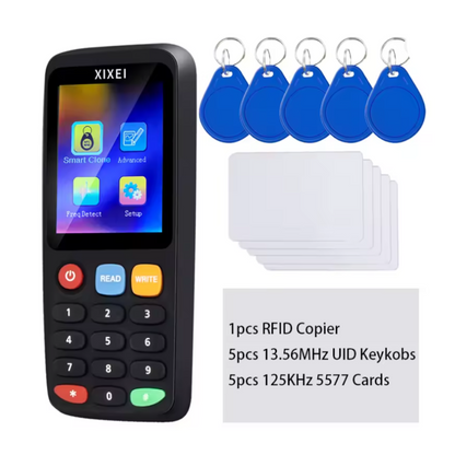Lector y Copiador RFID/NFC X7 para Tarjetas de Acceso 125kHz y 13,56MHz