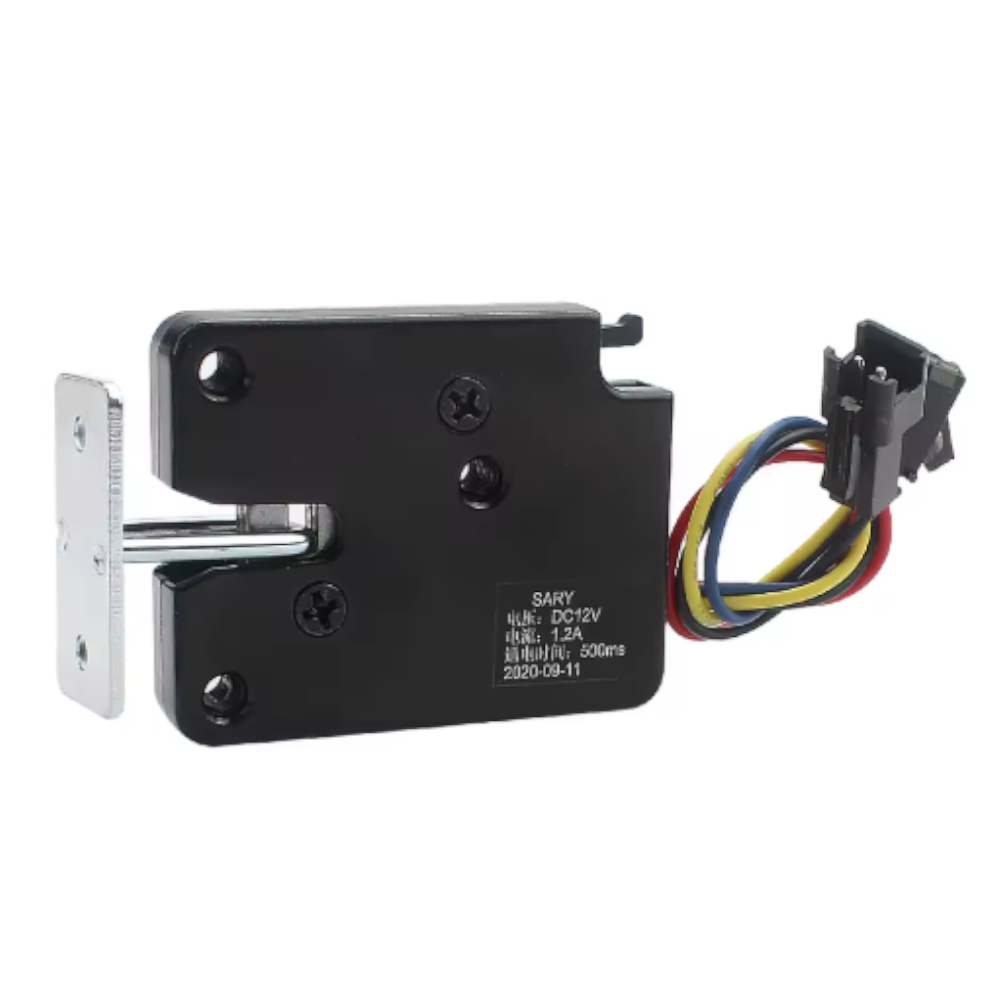 Cerradura Electrónica DC 12V para Gabinetes y Control de Acceso