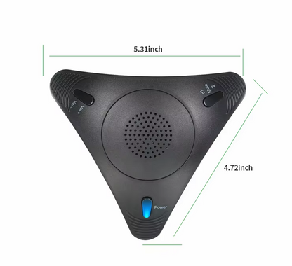 Micrófono USB Minigo Omnidireccional de Conferencia con Altavoz