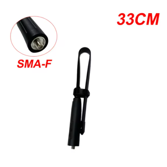 Antena Táctica Plegable CS para Radio largo 33cm