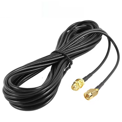Cable Coaxial SMA Macho a RP-SMA Hembra de 20 Metros