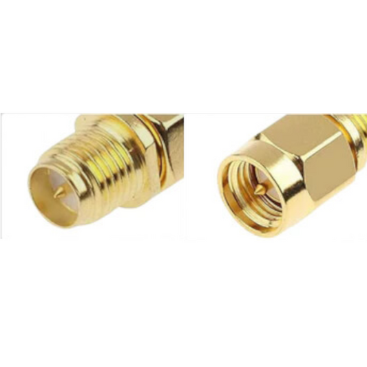 Cable Coaxial SMA Macho a RP-SMA Hembra de 20 Metros