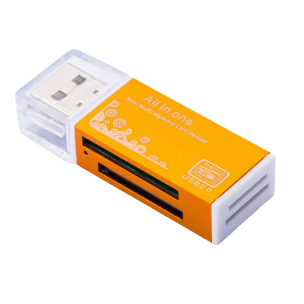 Lector de Tarjetas All In One - 4 en 1 USB 2.0 TF Micro SD M2 MS